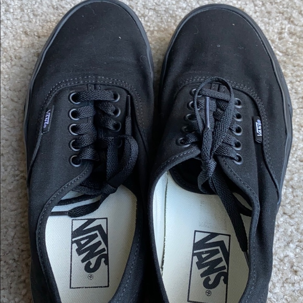Black Vans